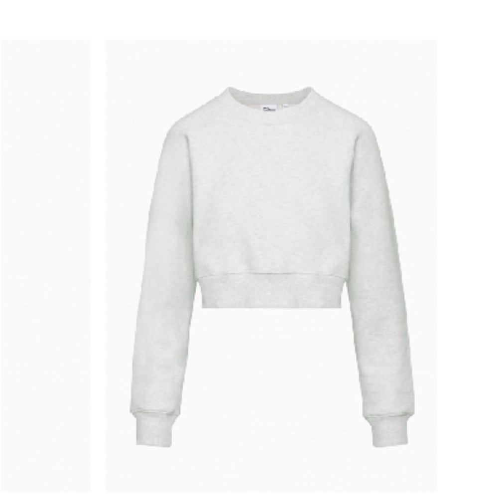 Aritzia TNA Cozy Fleece Perfect Raglan Sweatshirt
